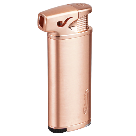 Vector Elio Copper Gold Satin Pipe Lighter -03