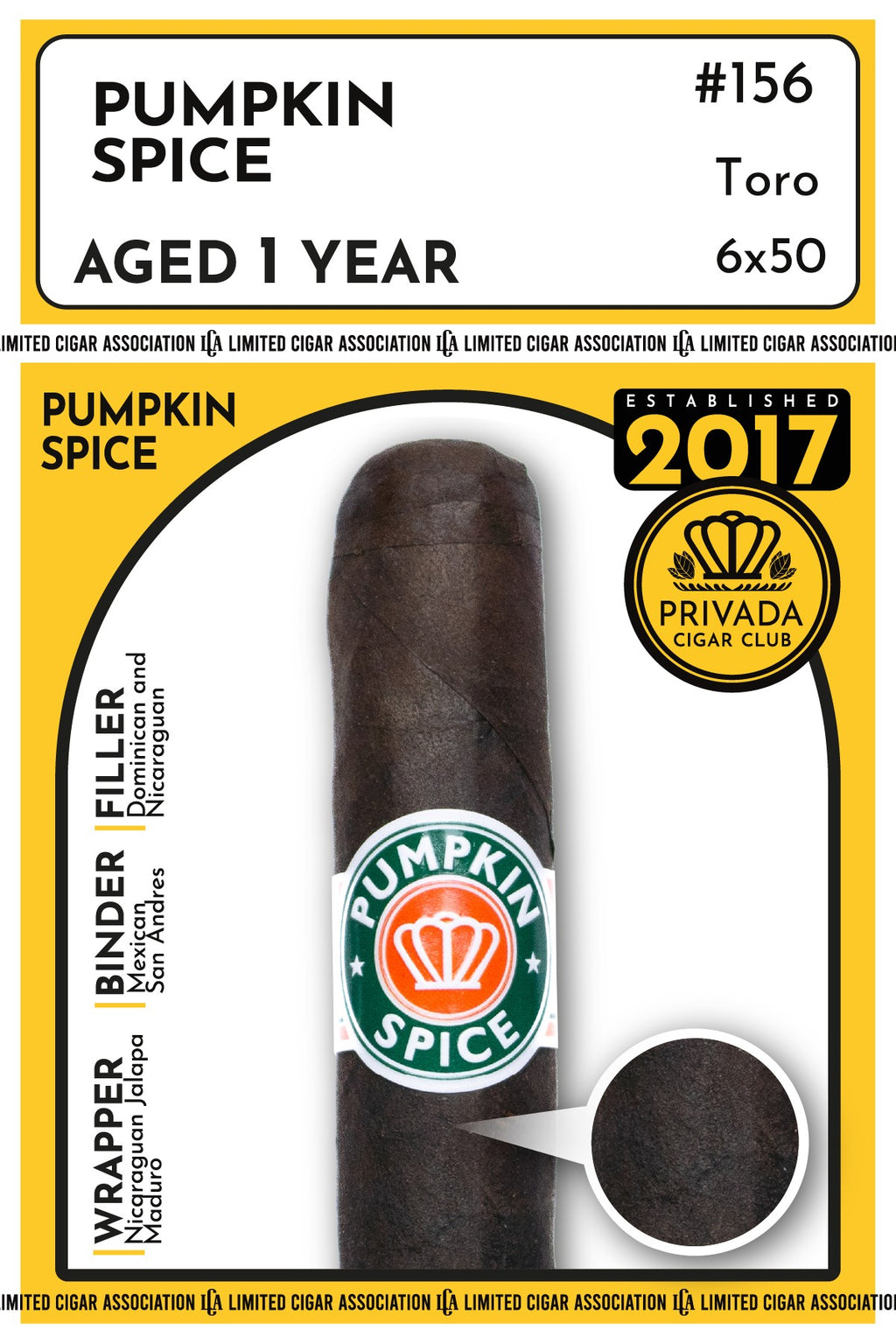 Tinter Box Privada Pumpkin Spice | Tinder Box
