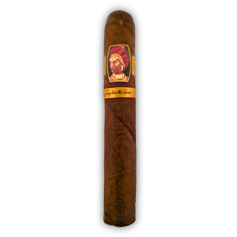 Caldwell Long Live The Queen Maduro full-length robusto cigar view at Tinderbox 