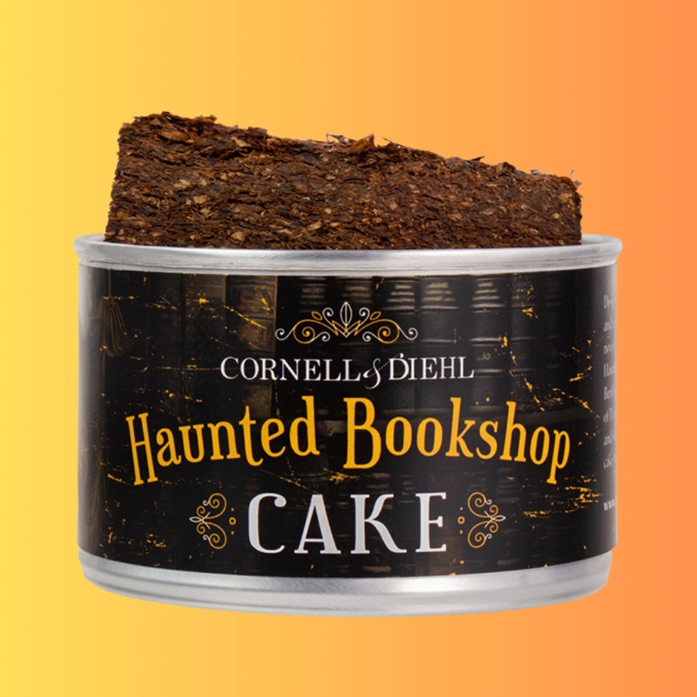 haunted bookshop pipe tobacco Cornell & Diehl Haunted Bookshop Cake 2 oz haunted bookshop pipe tobacco Cornell & Diehl Haunted Bookshop Cake 2 oz