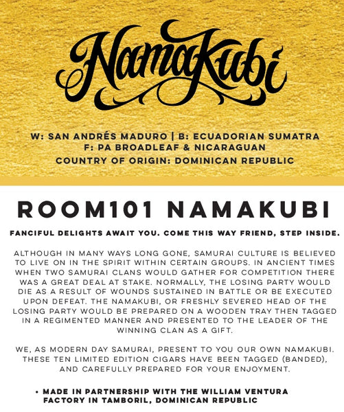 Room 101 Namakubi 2023