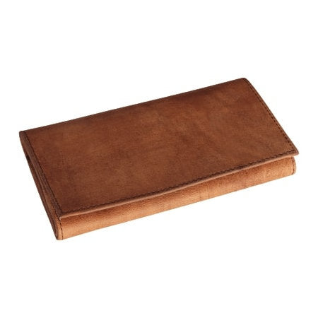 4th Generation Leather Rollup Hunter Brown Pouch