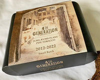 4th Generation Limited Edition Jubilaemus Flake Box Tobacco 3.5 oz.