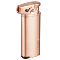Vector Elio Copper Gold Satin Pipe Lighter -03